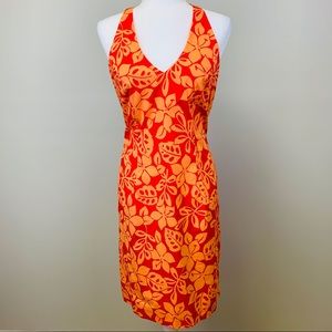 Amanda Smith Hawaiian Halter Dress, Size 12